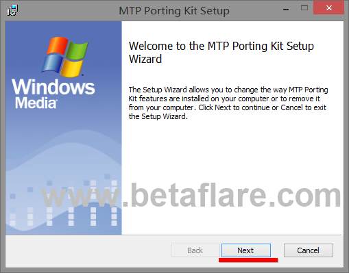 MTP Porting Kit 12.0 下载并安装